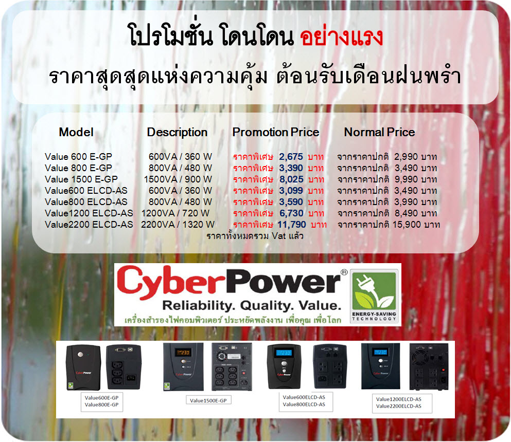 ขาย ups cyberpower